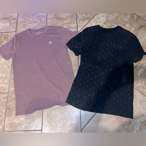 T-shirt Homme Volcom Premium Fidèle - Design Hawaïen, 100% Coton, Noir, Taille Multiple